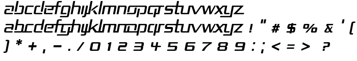 Republika II Italic font