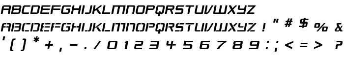 Republikaps Italic font