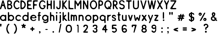 ReSiple Rounded font