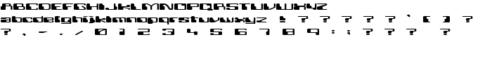 Retroheavyfuture font