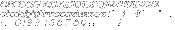 RhumbaScript font