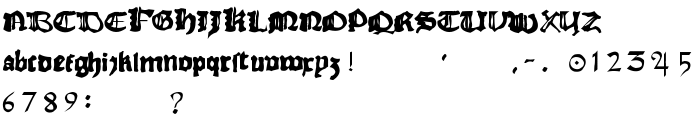 RhymeChronicle1494 font