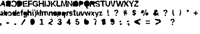 ripTRASHmirror font