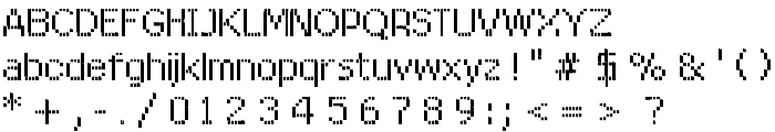 RittswoodRedStar Regular_8 font