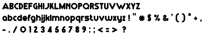 RM Playtime solid Regular font