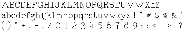 RM Typerighter Regular font
