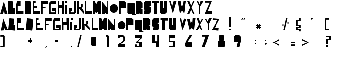 ROBOCADAVER-1982 font