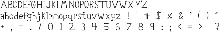 Robot Teacher font