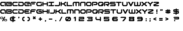 Robotaur font