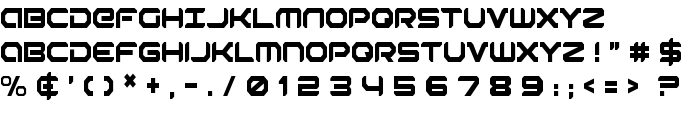 Robotaur Condensed font