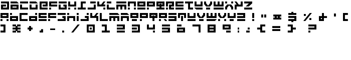 Rocket Type Bold font