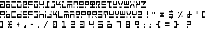 Rocket Type Condensed font