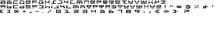Rocket Type Expanded font