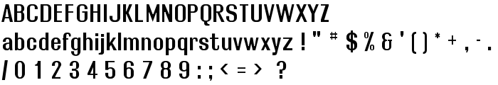 Rollout Semibold font