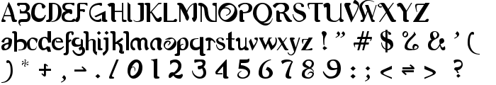 Romerati font