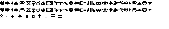 ROTORcap Symbols font