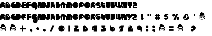 RunTron 1983 font