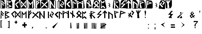 Runes font