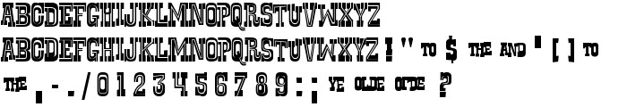 Rustler Fancy font