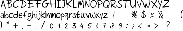 RutmerHand font