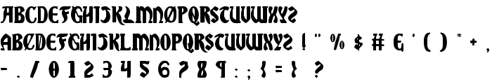 Sable Lion font