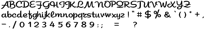 Sahara font