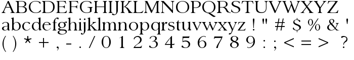 Sanford  Book font