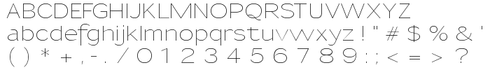 Sansumi-UltraLight font