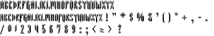 Sarcophagus font