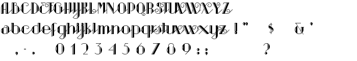 Sarsaparilla font