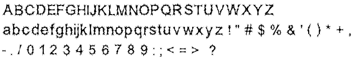 Satan Possessed font