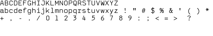 saxMono font