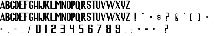 Scara Conquers the Universe font