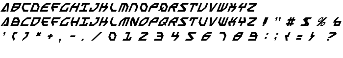 Scarab Script Italic font