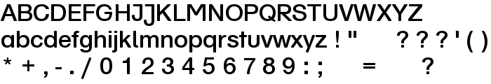 SchulVokalDotless font