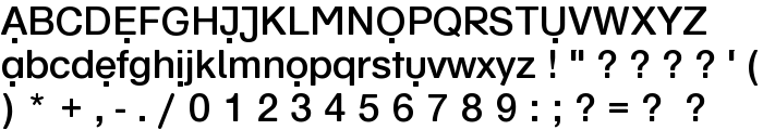 SchulVokalDots font