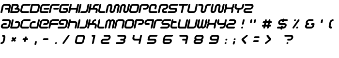 Sci Fied Italic font