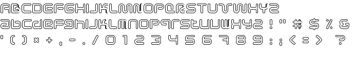 Sci Fied Outline font