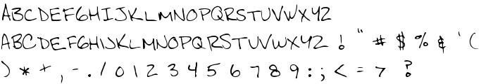 Scott Regular font