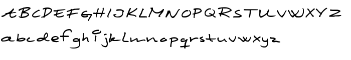 Scribbled Monkey font