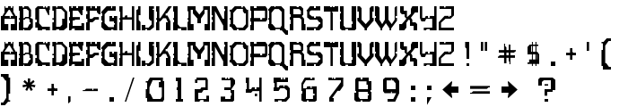 ScritzyX-Regular font