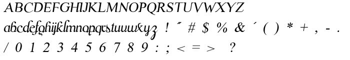 Scrypticali Italic font