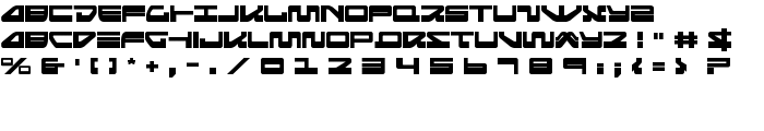 Searider Falcon Expanded font