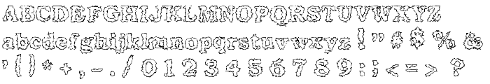 Seismacrap font