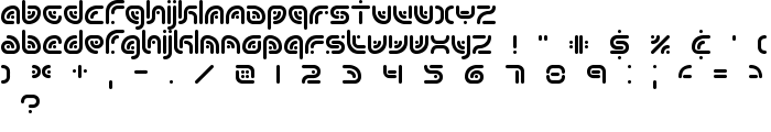 Sequence BRK font