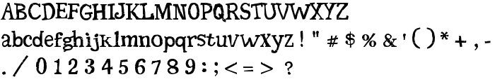 seriffic font