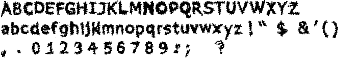 Sewer Sys font