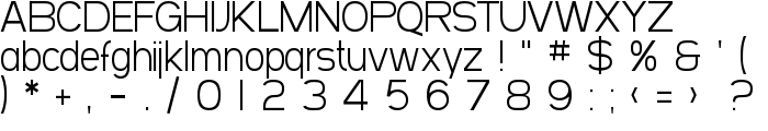 SF Arborcrest Light font