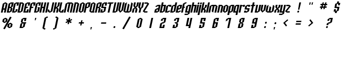 SF Archery Black Oblique font