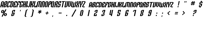 SF Archery Black SC Oblique font